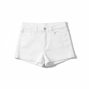 SHORTS Pink Lilly White High Rise Jean Shorts 3inch